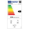 Frigorífico Combi Infiniton FGC-252KX - F - No Frost - 186cm - Inox - Muebles y Electrodomesticos Contreras - Imagen 3