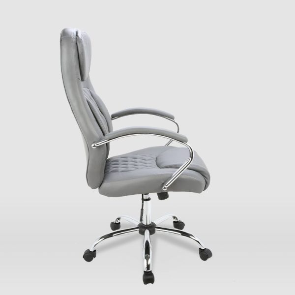 Furniture Ángela Silla De Oficina - Color Gris - Imagen 2