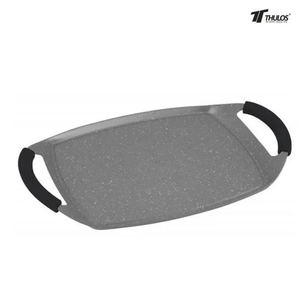 THULOS PLANCHA ASAR PIEDRA ROYAL 47 CM GRIS RC-GPSC47GR