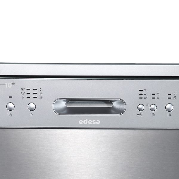 Lavavajillas Edesa EDW-4610 X 10 cubiertos, 45cm,inox - Imagen 4