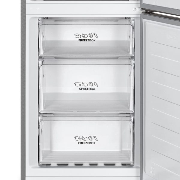 Frigorifico Combi Edesa EFC-1833 NF EX 186X60 Inox D - Imagen 3