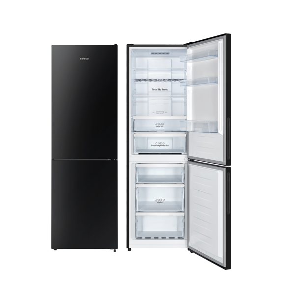 EDESA Frigorífico Combi EFC-1822 NF GBK, No Frost, 304 Litros, Altura 1860 mm, Negro