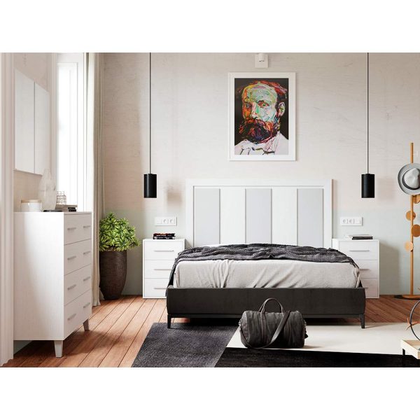 Dormitorio Puzzle 13 - Blanco Nieve - Imagen 2