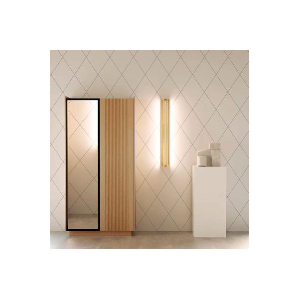 Vitrina One Espejo - Color Roble Natural