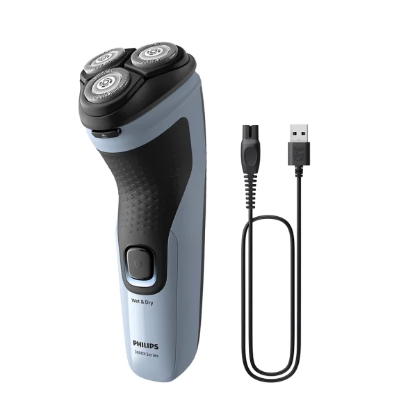 Philips Afeitadora X3003/00 - Cabezal 4D, Seco y mojado - Imagen 3