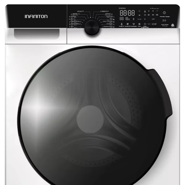 Lavadora Infiniton WM-G124AWL 12kg 1400rpm A vapor care 14 programas - Imagen 3