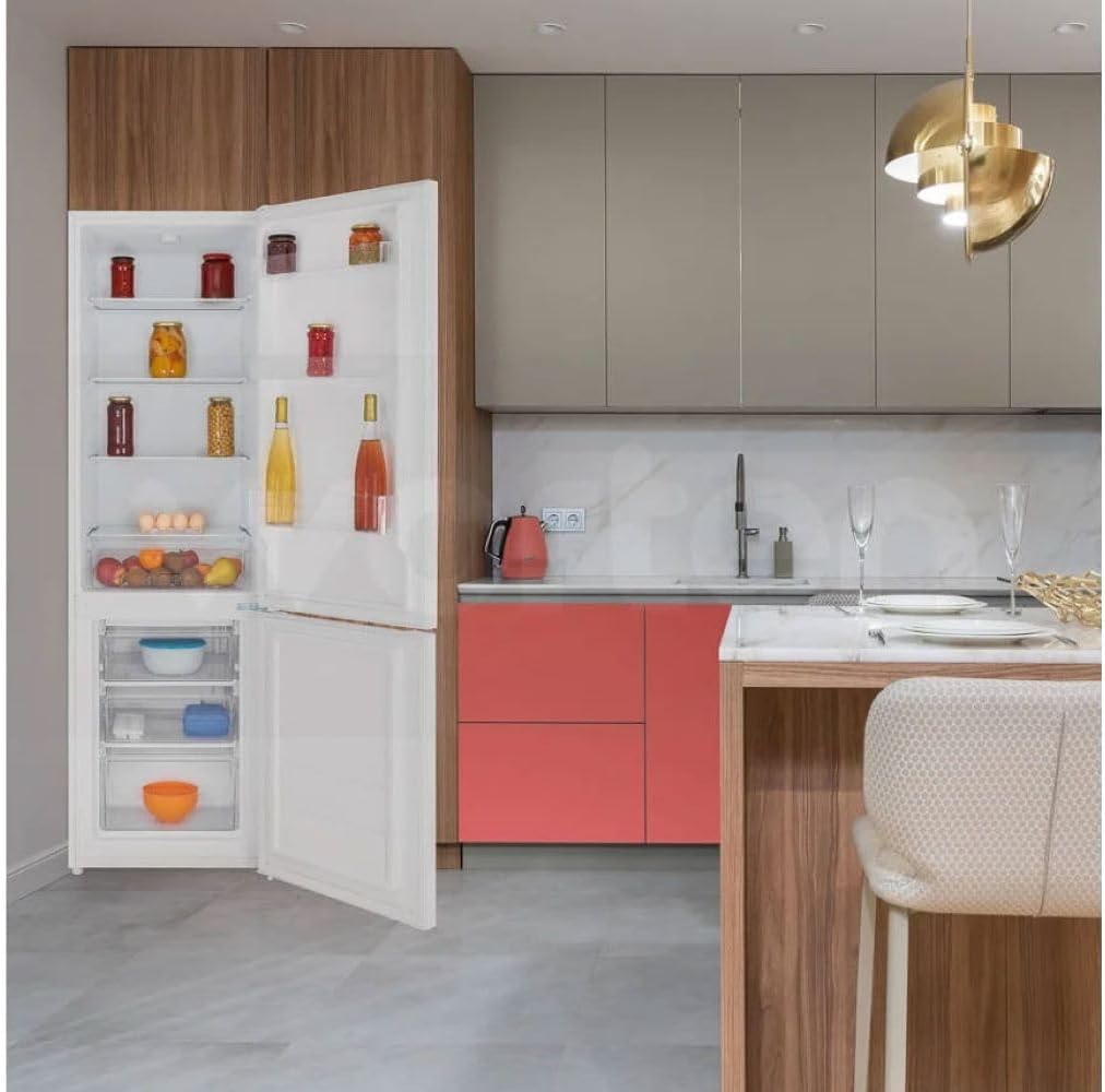 Combi Kunft KC9113WH - Cíclico, 262L, E, Blanco, 180 cm - Imagen 3