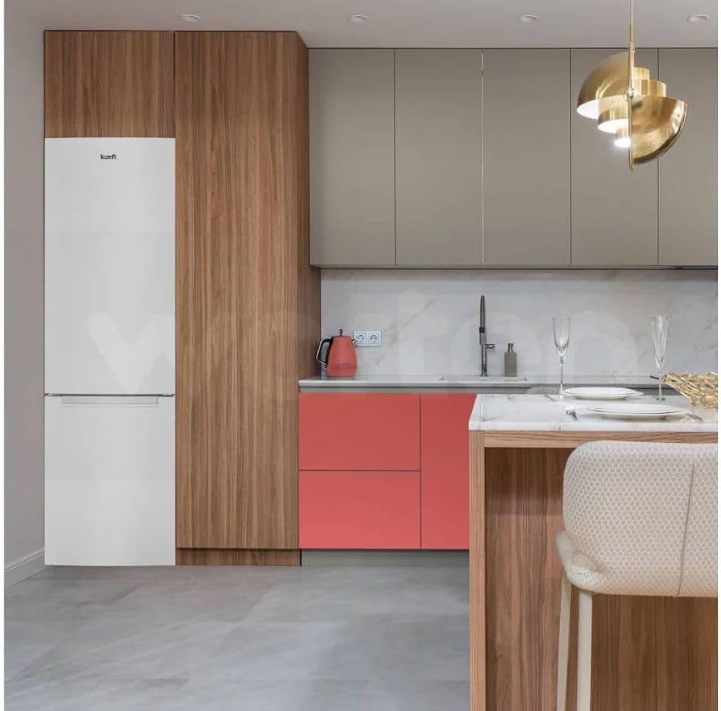 Combi Kunft KC9113WH - Cíclico, 262L, E, Blanco, 180 cm - Imagen 5