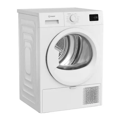 Secadora Indesit CYD92DWWSPT - Bomba de Calor, Clase E, 9kg, Blanco - Imagen 2