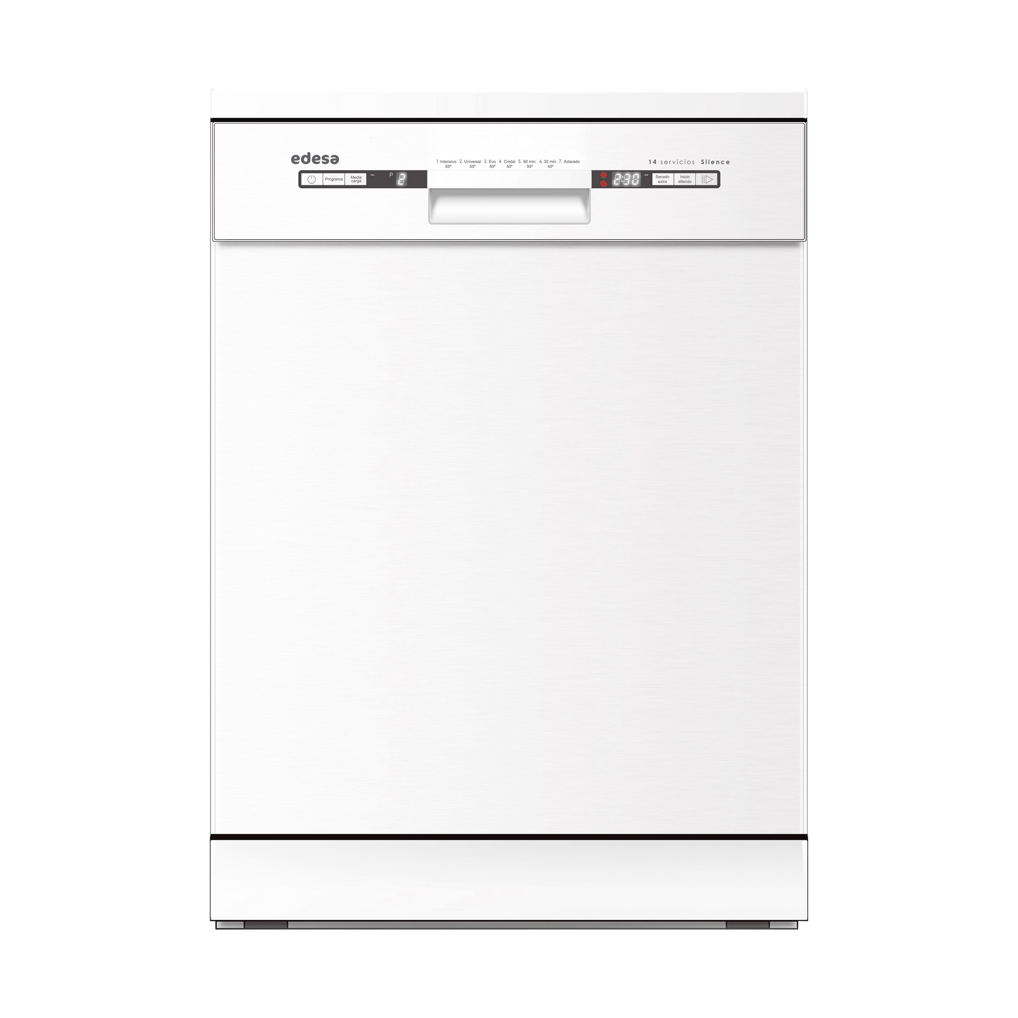 Lavavajillas Libre Instalación Edesa EDW-6231 WH 14 Cubiertos Blanco 60 cm
