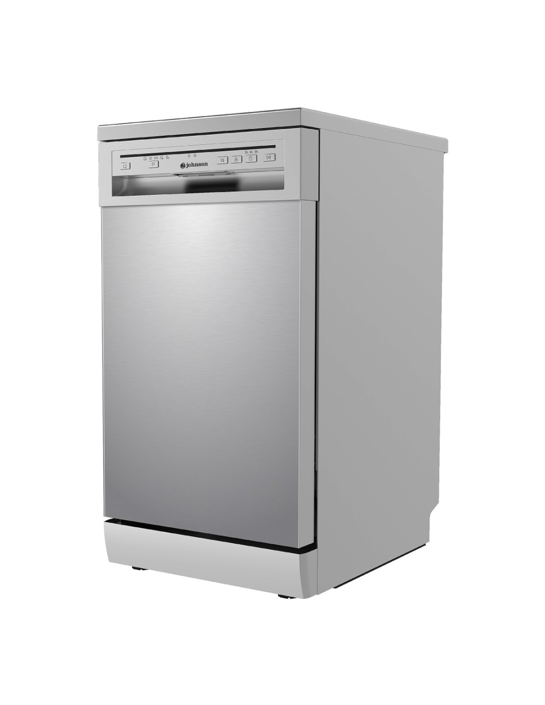 Lavavajillas 45 cm Johnson JWAS9EX Inox – 9 Servicios, Clase E - Imagen 4