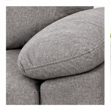 Conjunto de Sofás 3+2 Plazas Fuenconfort Sofía – Estructura de Madera Maciza y Asientos de Espuma 30 kg - Imagen 5