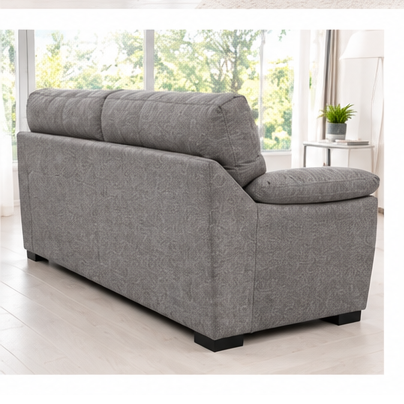 Conjunto de Sofás 3+2 Plazas Fuenconfort Sofía – Estructura de Madera Maciza y Asientos de Espuma 30 kg - Imagen 3
