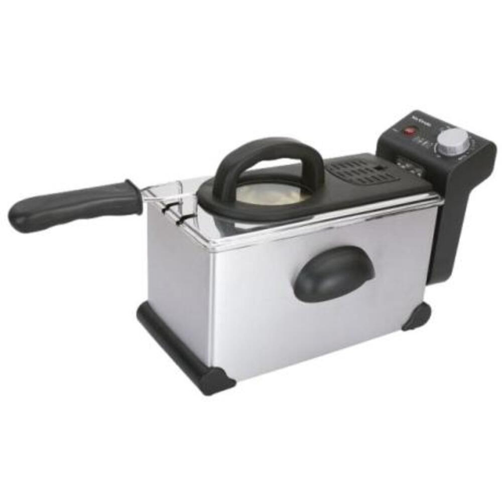 Freidora MX Onda MX-FR2127 3 L 2300 W con Resistencia Sumergida y Termostato